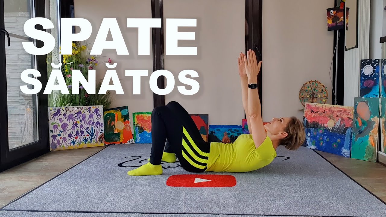 6 exerciții pentru un spate sanatos/abdomene & spate/6 exercises for a healthy back/abs & back