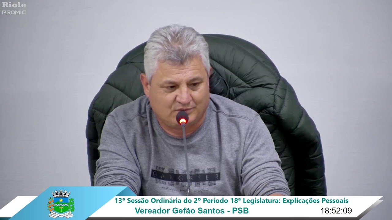 13ª Sessão Ordinária 2º Período da 18ª Legislatura