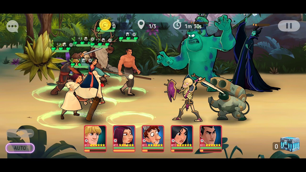 Disney Heroes: Battle Mode Chapter 33: Neverland (P1)