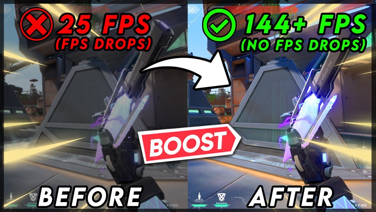 Secret to BOOST FPS in VALORANT for LOW END PC!