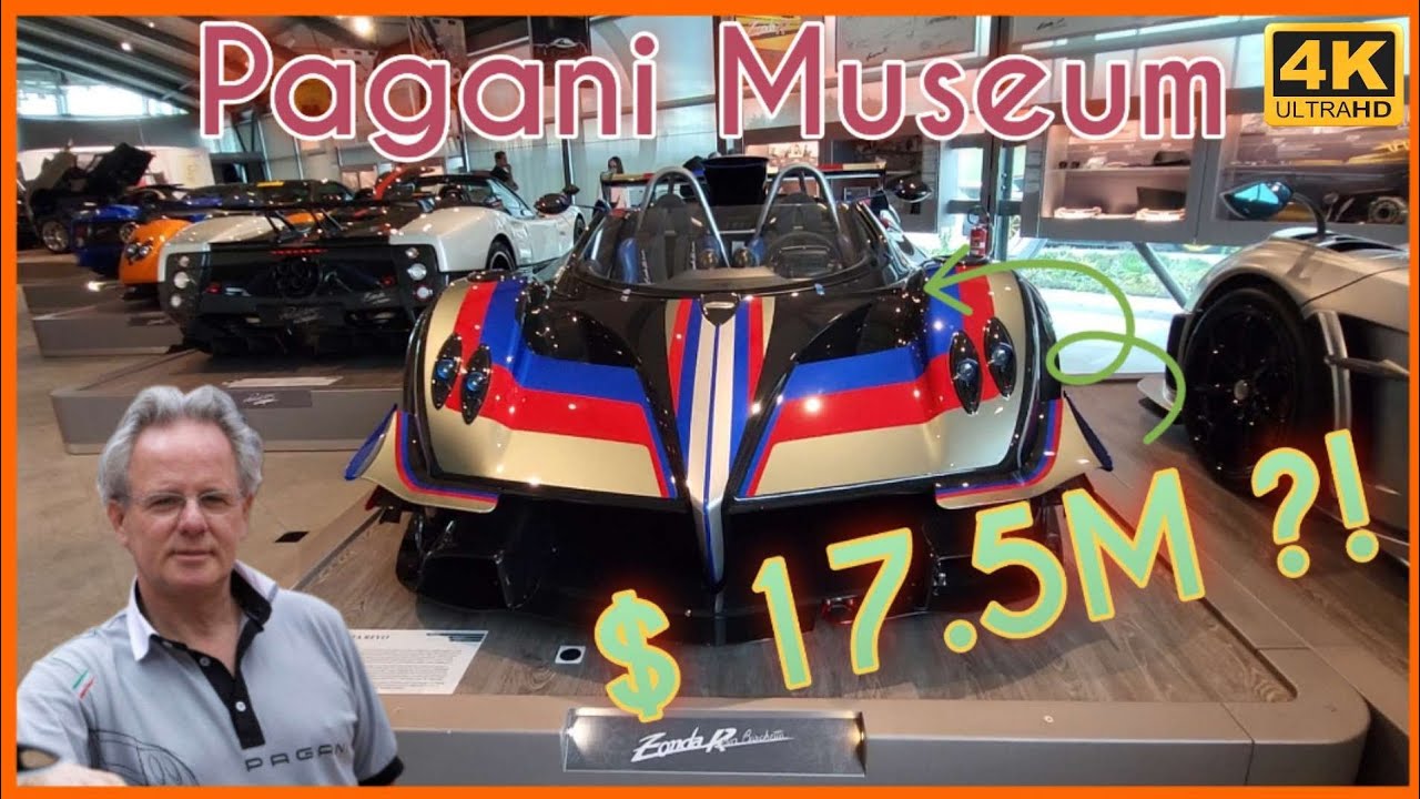 Pagani Museum Tour in Italia 🇮🇹 (c12s, zonda F, cinque R, bachetta, imola, la nonna, huayra)