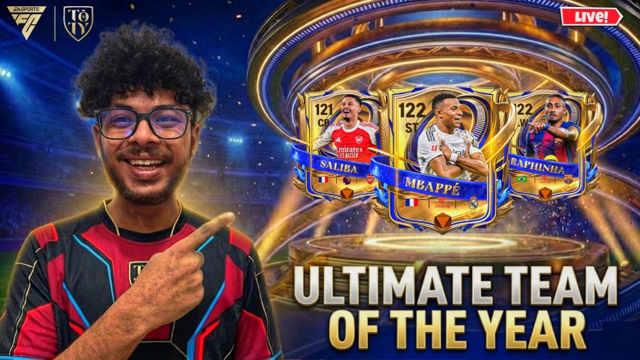 🔴 FC Mobile LIVE || MBAAPE 🤯 RAPHINHA 😱 SALIBA ☠️ || UTOTY 🔥