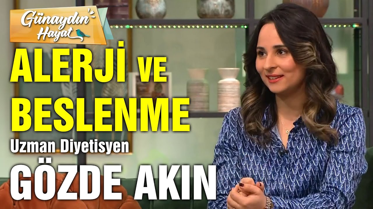 Alerji ve Beslenme | Bahar Alerjisi Nedir? | Diyetisyen Gözde Akın | Gluten Alerjisi | Süt Alerjisi