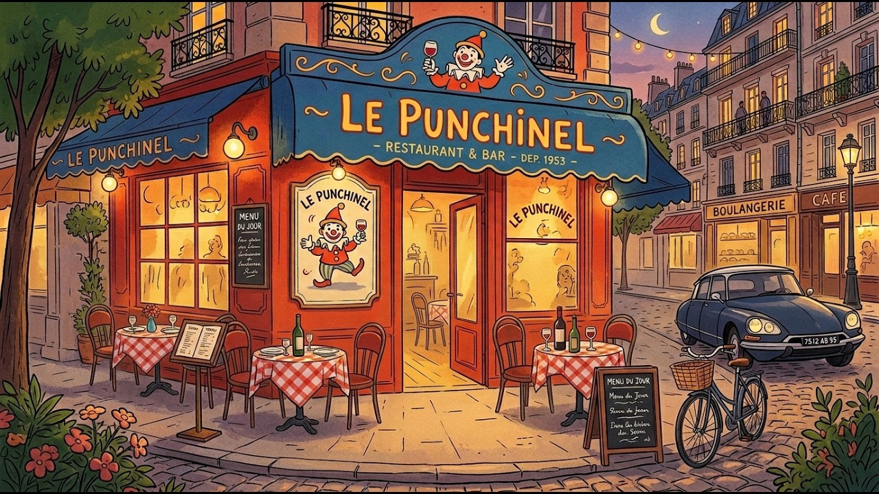Lo-Fi Jazz Beats - French Cafe