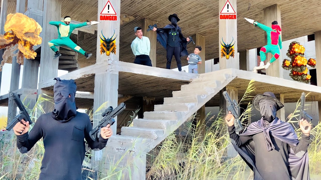 إنتقام سلاحف النينجا من عصابه التنين🐉 اللي بتخطف الأطفال وزعيم العصابه مش هيسكت😱(سلاحف النينجا ج2)