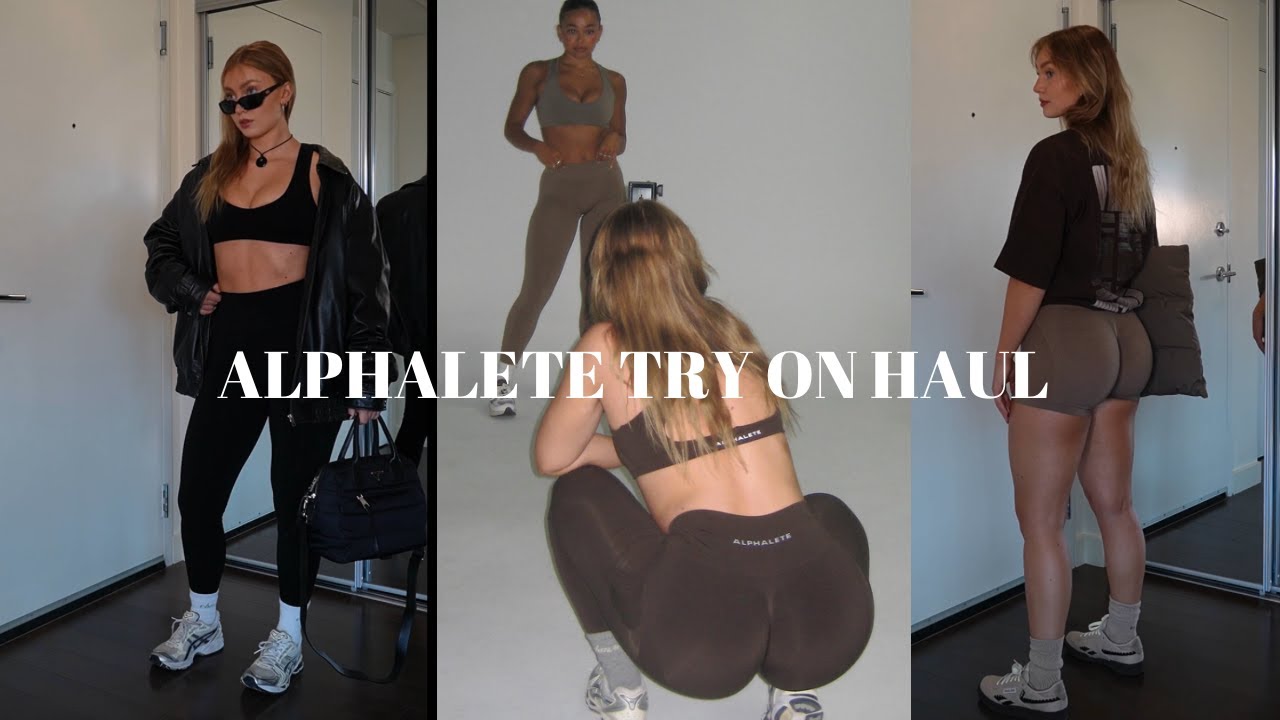 ALPHALETE ATHLETICS TRY ON HAUL