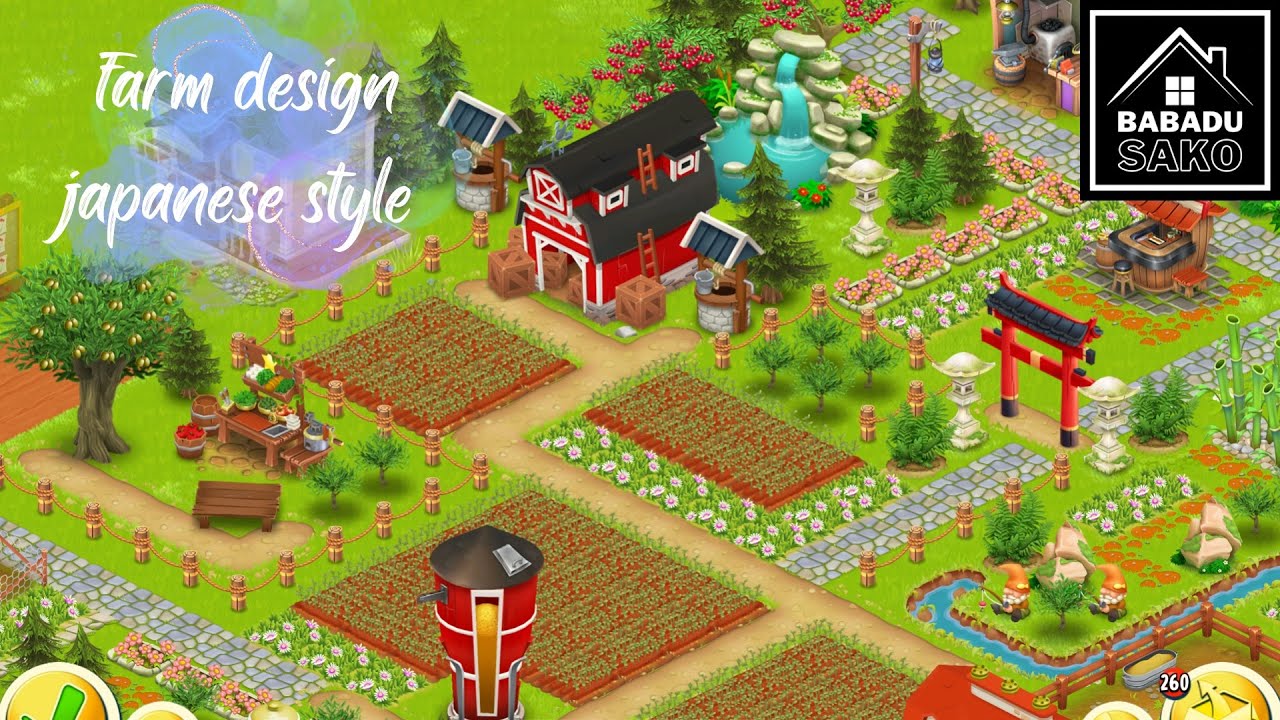 EP.106 : Farm design Japanese style (1) - HayDay FarmDesign!