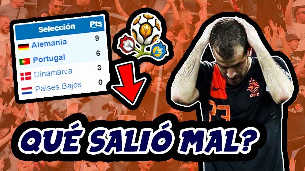 La PEOR EUROCOPA de Países Bajos (2012) - Qué salió mal?