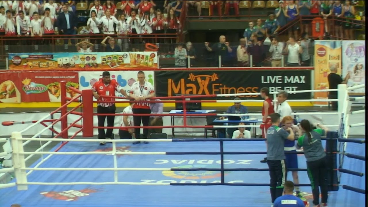 2019-05-27 - 01 - Gamze Soguksu (TUR) VS Robin Kelly (IRL) - 48kg