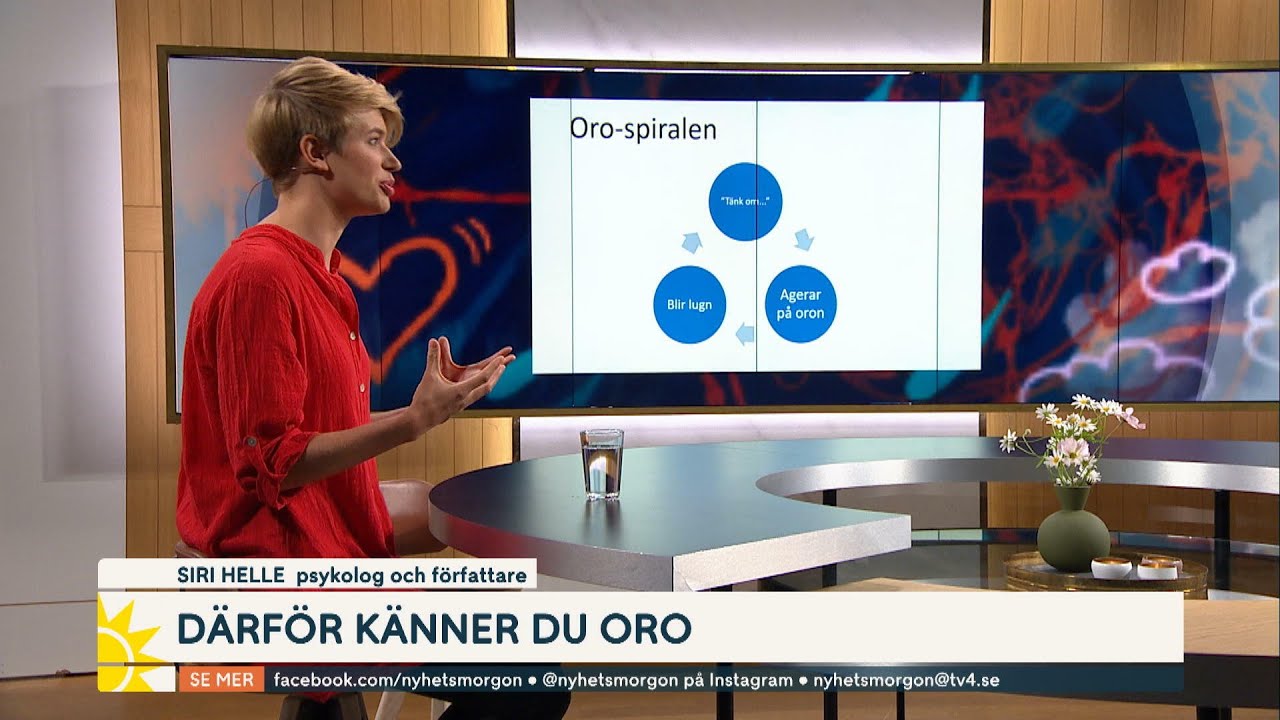 Därför känner man oro: ”Ofta börjar oro med tänk om” | Nyhetsmorgon | TV4 & TV4 Play