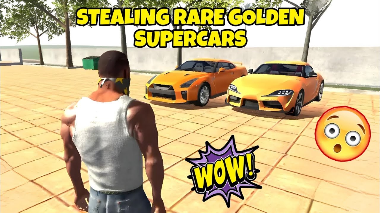 IBD 3D : STEALING RARE GOLDEN SUPERCARS😯