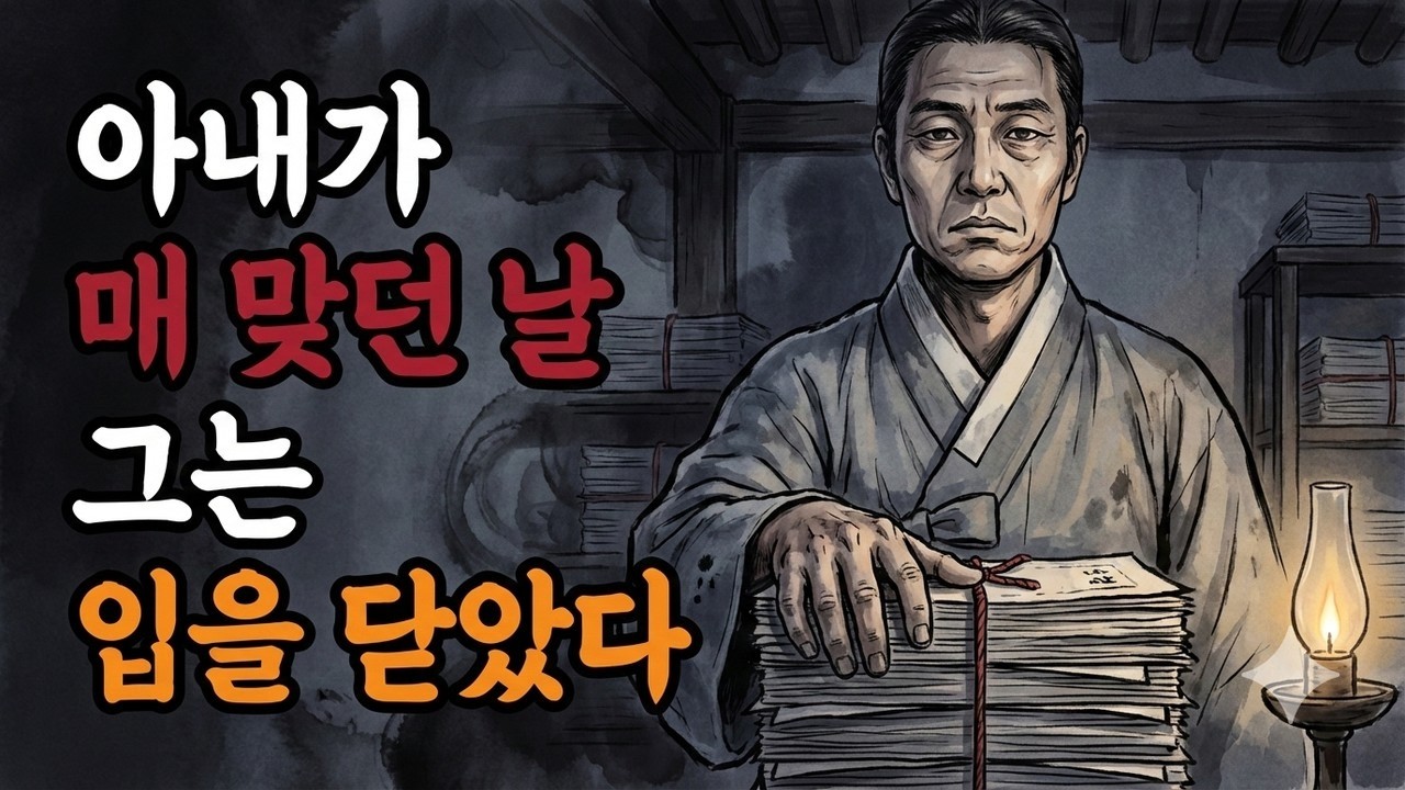 🔥 아내가 매 맞던 날, 그는 입을 닫았다 | 조선야담 | 설화 | 민담 | 형리 | 누명 | 침묵의 복수