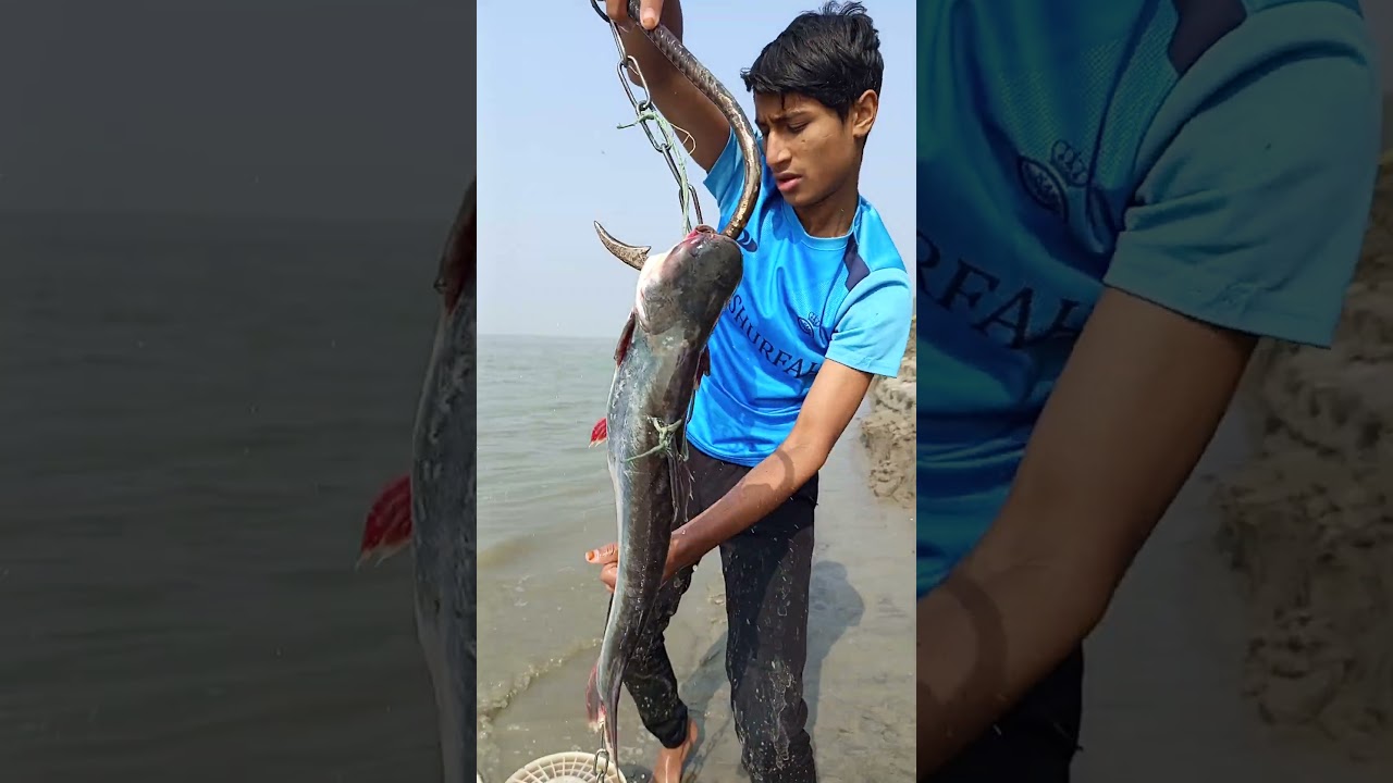 Trying to catch big fish using traditional methods 