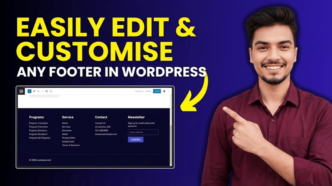 How to Build a Professional Footer in WordPress (Step-by-Step)