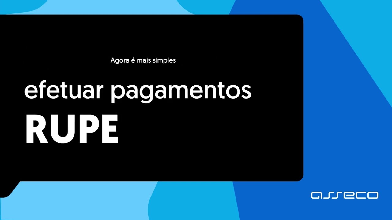 Pagamentos RUPE | Digital by Asseco