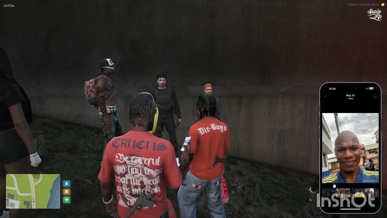 tiroteo y secuestro | Tree Top Piru Bloods vs Cartel Colombiano | spain rp