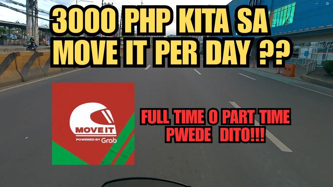 FULLL TIME MOVE IT RIDER 3000 PESOS ANG KITA? | PAANO KUMITA NG MALAKI SA MOVE IT | MOVE IT VLOG |