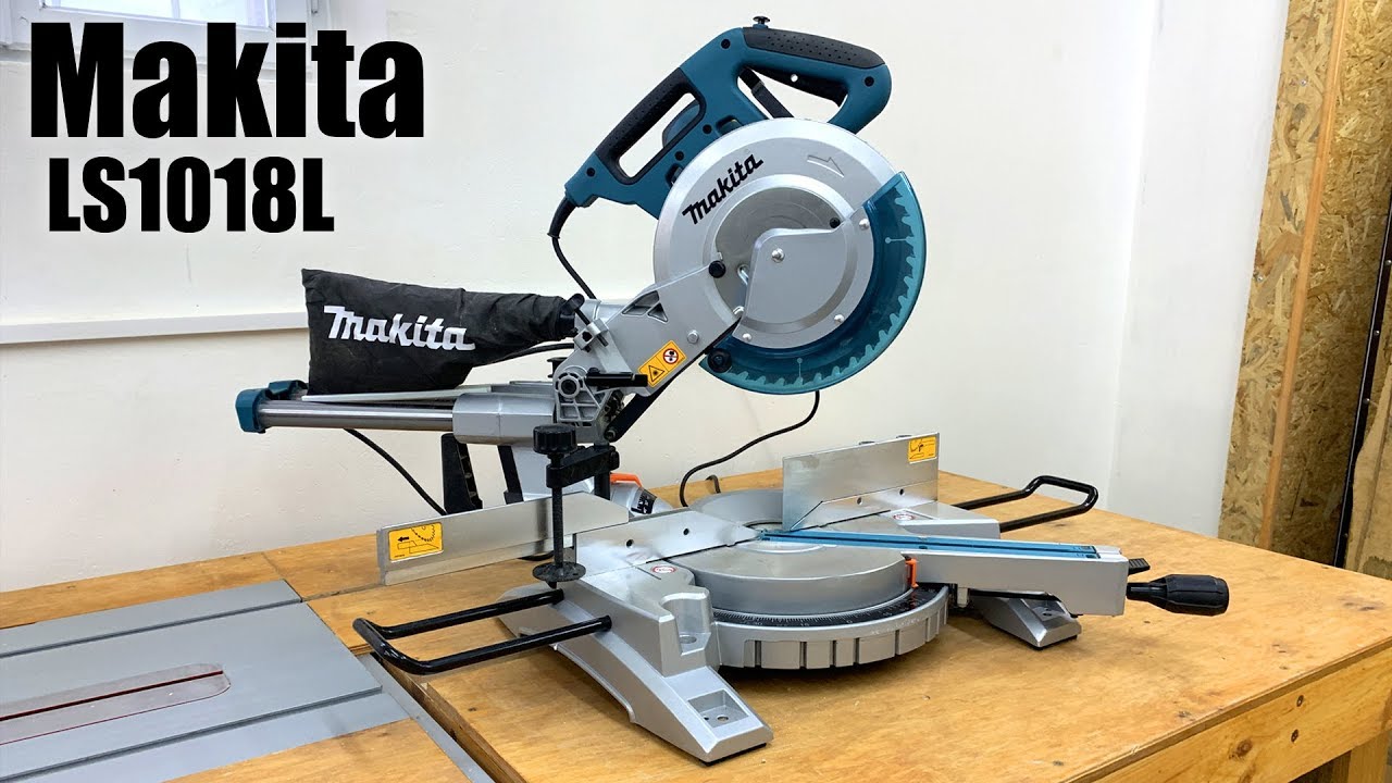 Распаковка моей новой торцовочной пилы Makita LS1018L