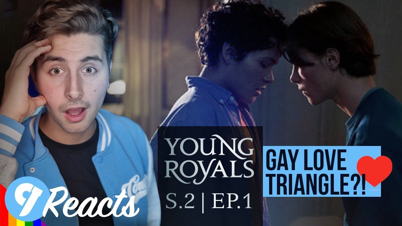Young royals Season 2 EP1 Bisexual Guy Reacts 4k  Gay Love Triangle #youngroyals #reaction #bisexual