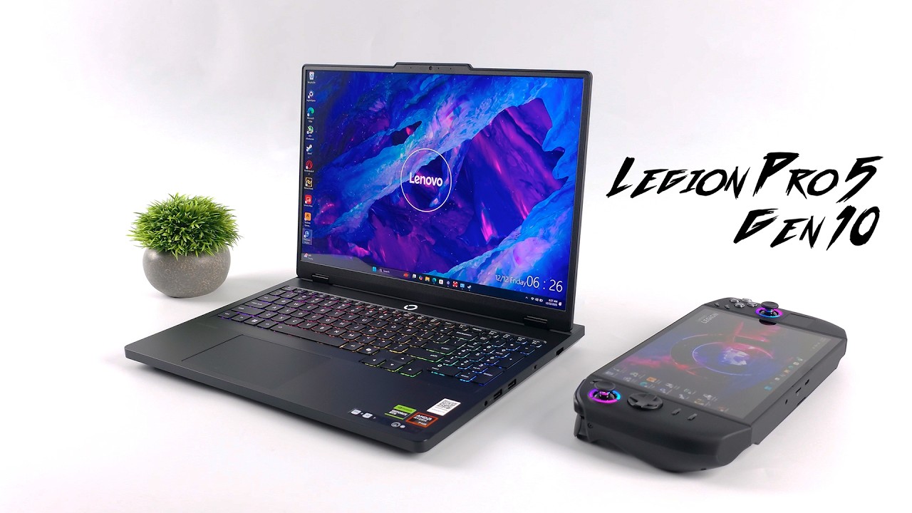 Лучший по соотношению цены и качества игровой ноутбук с OLED-экраном? Первый взгляд на Legion Pro...