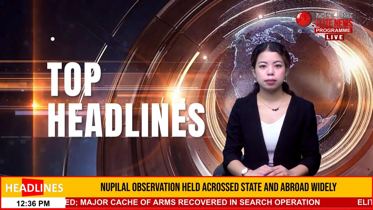ELITE TV 12:30 PM MANIPURI TOP HEADLINES | 29th JANAURY 2026|| ELITE TV