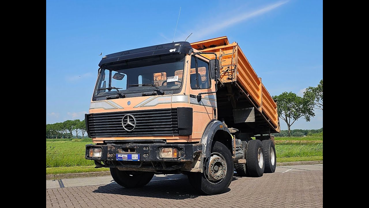Kleyn Trucks - MERCEDES-BENZ 2635 SK 1992 968,826 km