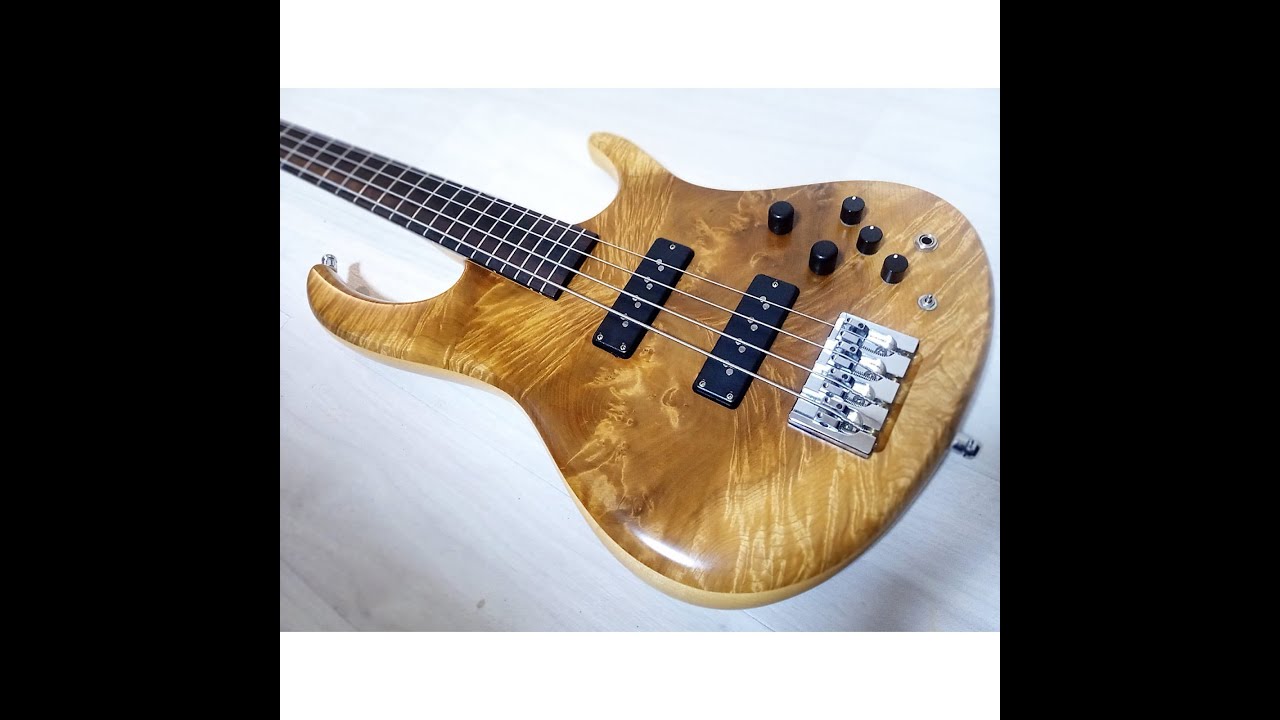 Highend Japanese basses: Sago Ridl Custom: BASS DEMO