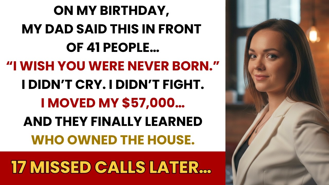 At My Birthday, My Dad Said “I Wish You Were Never Born”—So I Took Back What Was Mine