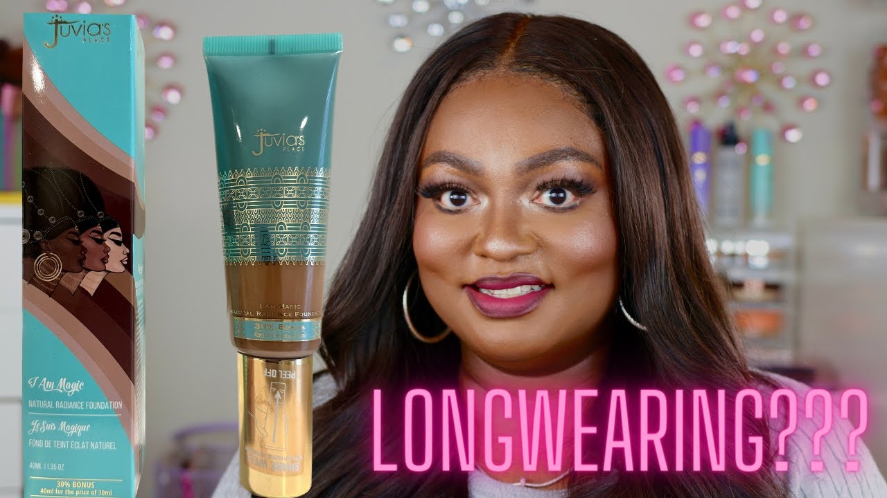 Trying New Makeup Juvia's Place I Am Magic Natural Radiance Foundation Weartest & Review...