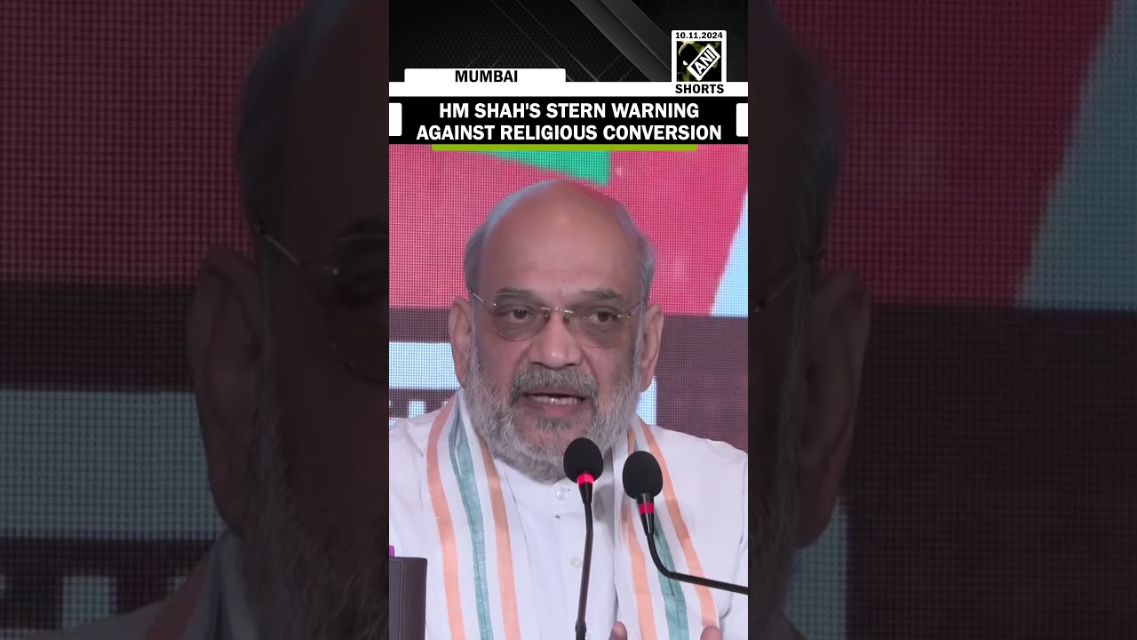 &ldquo;We will bring strict laws&hellip;&rdquo; Hm Shah's stern warning against religious conversion