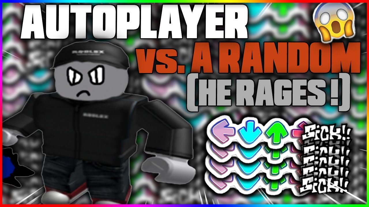 AUTOPLAYER vs. RANDOM PERSON (HE RAGES!) | FUNKY FRIDAY (BOT) script paste bin 2021