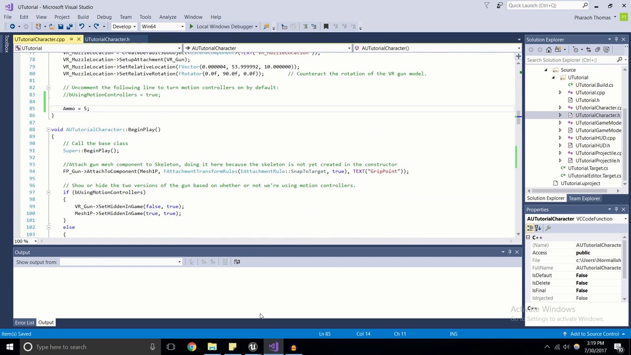 Unreal Engine C++ Training Series - UPROPERTY & UFUNCTION