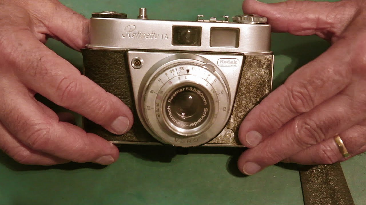 Servicing a Kodak Retinette IA camera, part 01