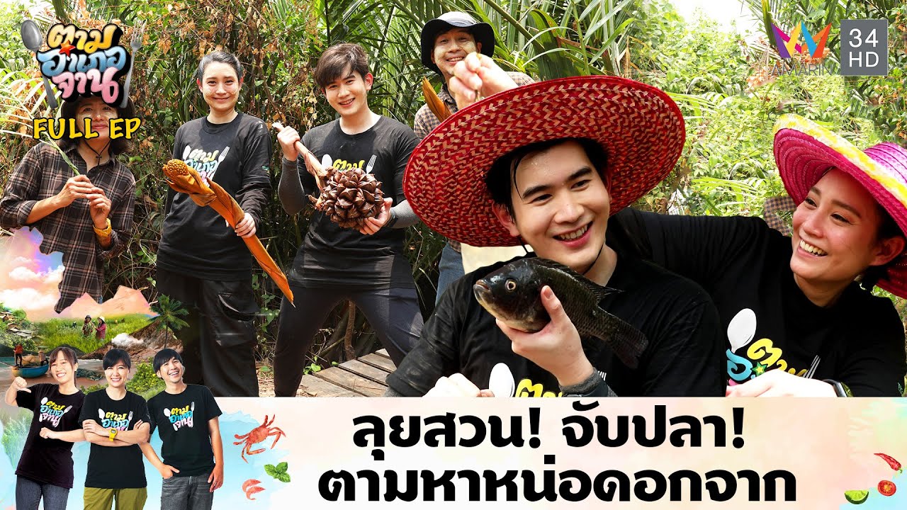 ลุยสวน! จับปลา! ตามหาหน่อดอกจาก จ.สมุทรปราการ | ตามอำเภอจาน x ผู้ประกาศ | 24 มิ.ย. 67 Full EP