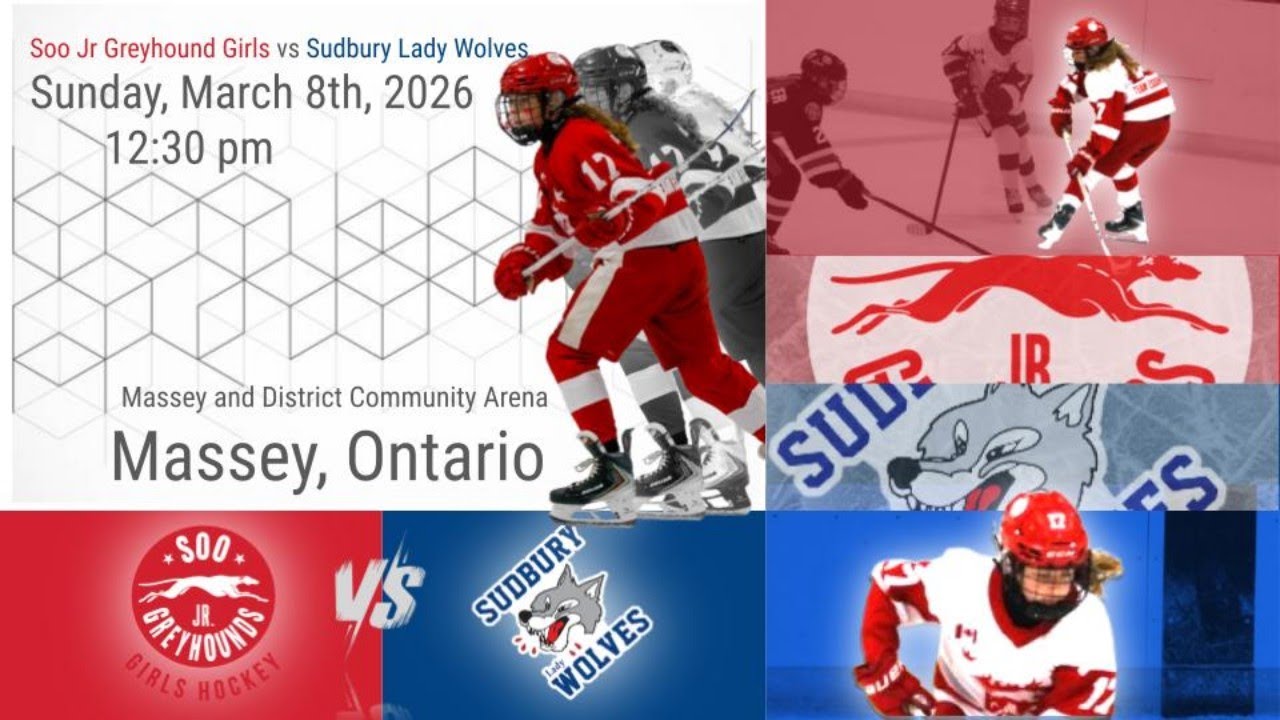 Soo Jr Greyhounds vs Sudbury Lady Wolves - 08/03/2026
