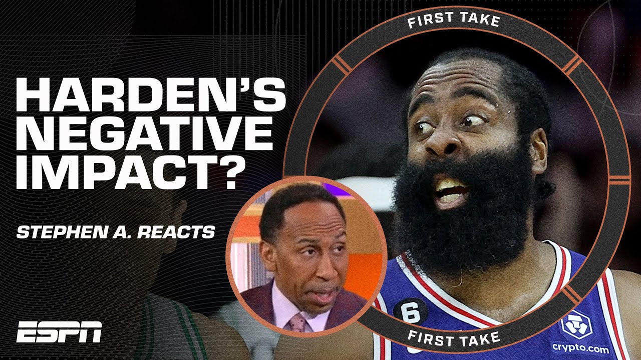 James Harden could be DETRIMENTAL to Russell Westbrook & the Clippers - Stephen A. 😦 | First Take