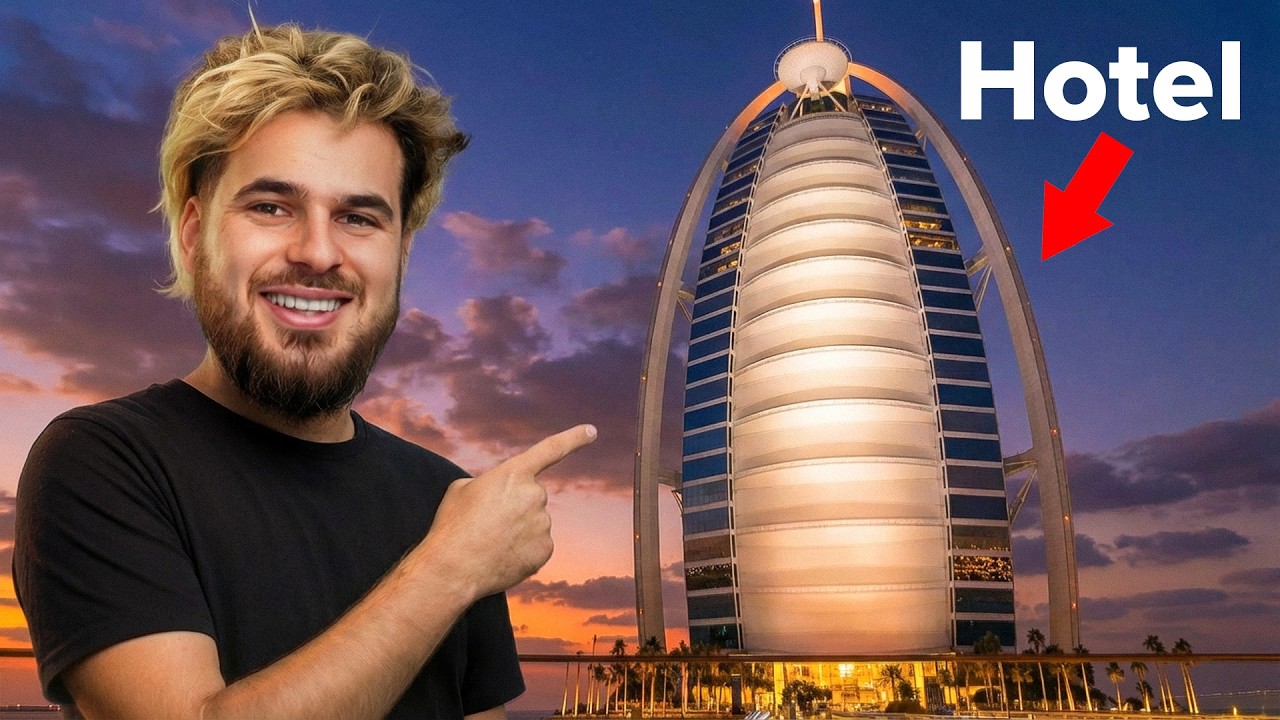 Stau la Singurul Hotel de 7-Stele din Lume