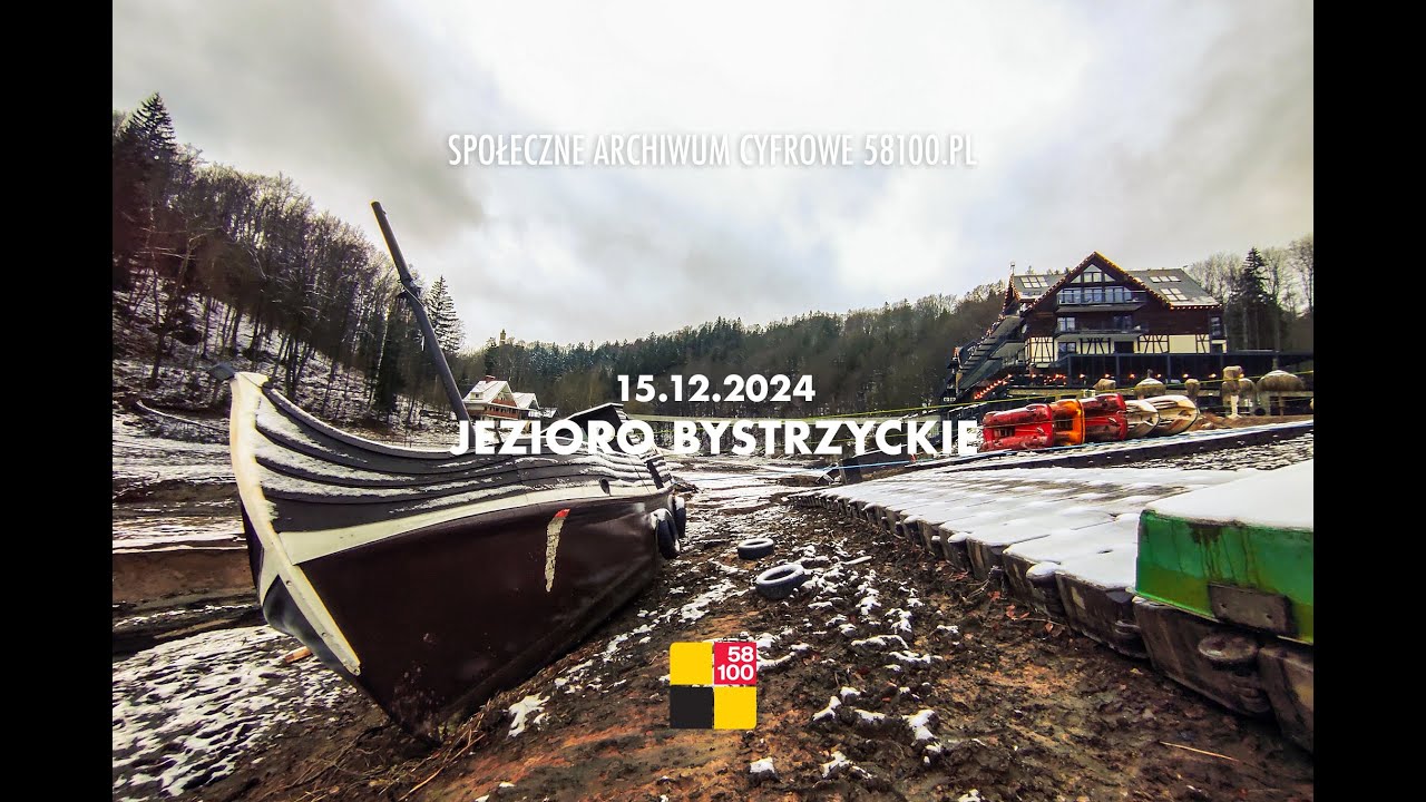 Jezioro Bystrzyckie 15 grudnia 2024