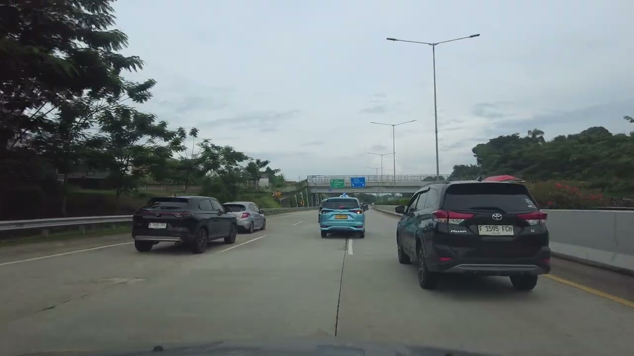 From Serpong-Cinere Toll Near Pamulang South Tangerang to Kunciran-Serpong Toll Near Pondok Jagung