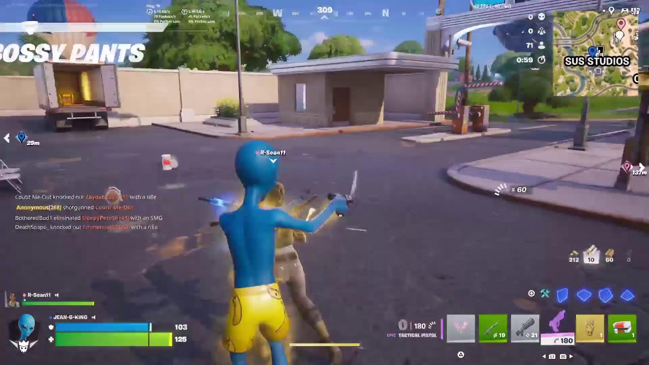Playing fortnite