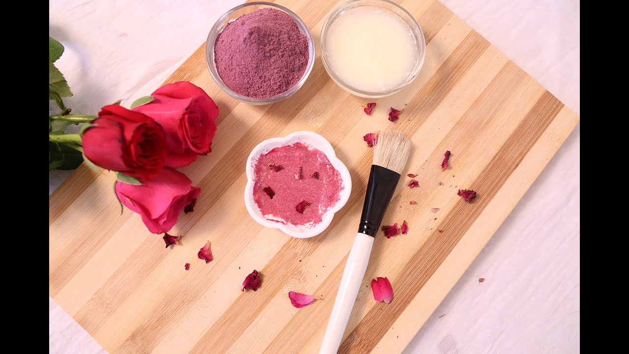 Rose Powder and Rose Face Pack