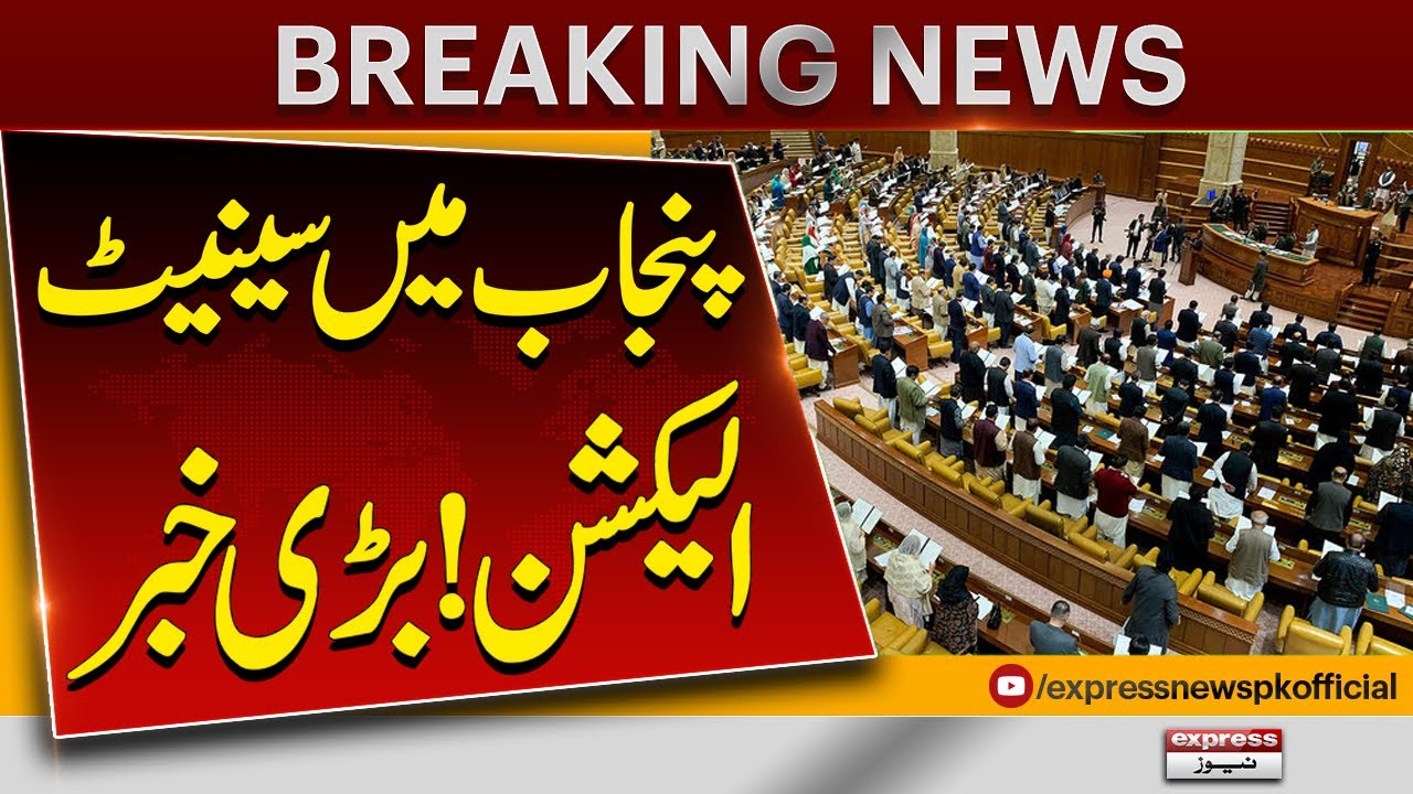 Senate elections in Punjab To Be Held On 21 July 2025| Pakistan News | Breaking News