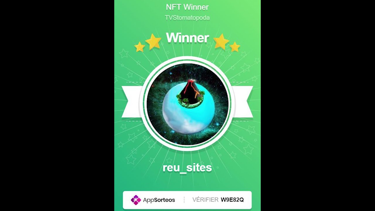 #NFTGiveaway - And the Winner is...