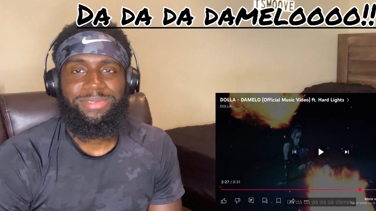 DOLLA - DAMELO (Official Music Video) Ft. Hard Lights Reaction!!!
