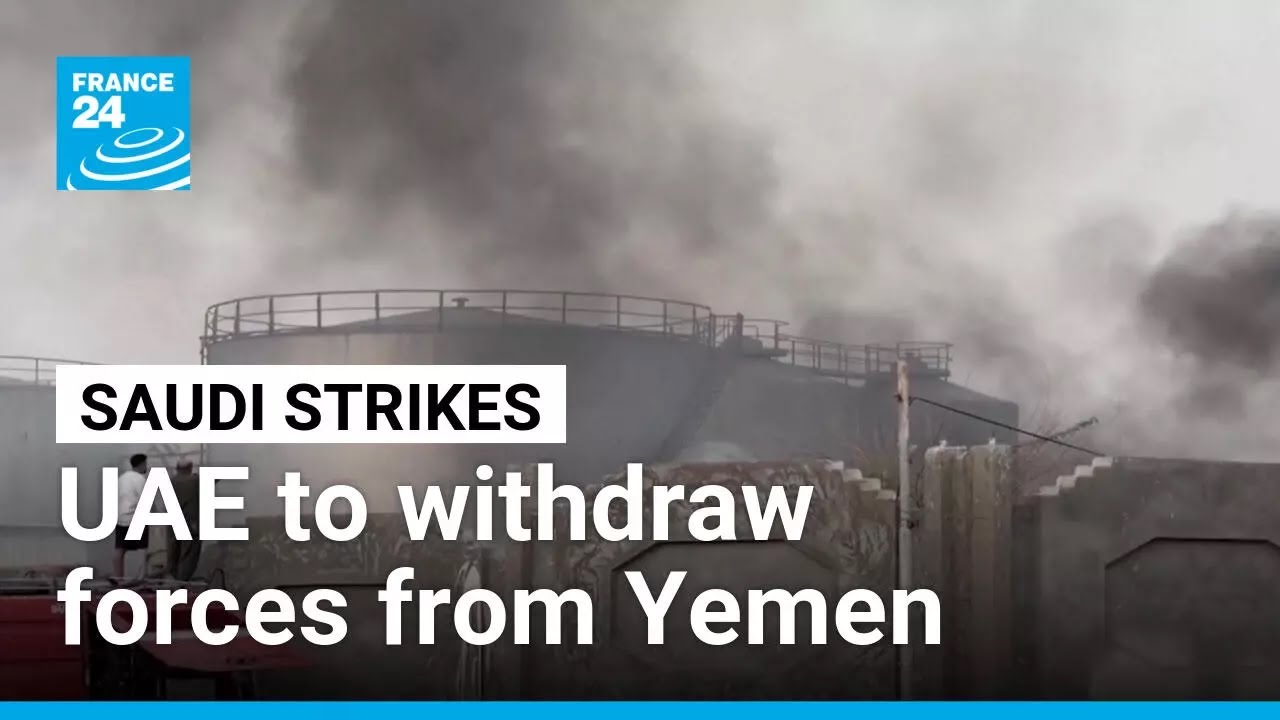 UAE to withdraw remaining forces from Yemen following Saudi strike &bull; FRANCE 24 English