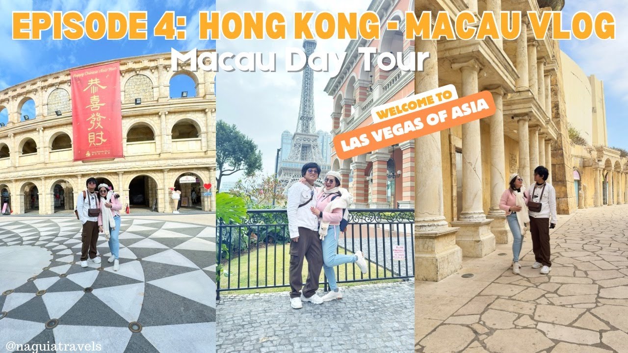 Macau Day Tour from Hong Kong &ndash; Full Experience! | Vlog 2025