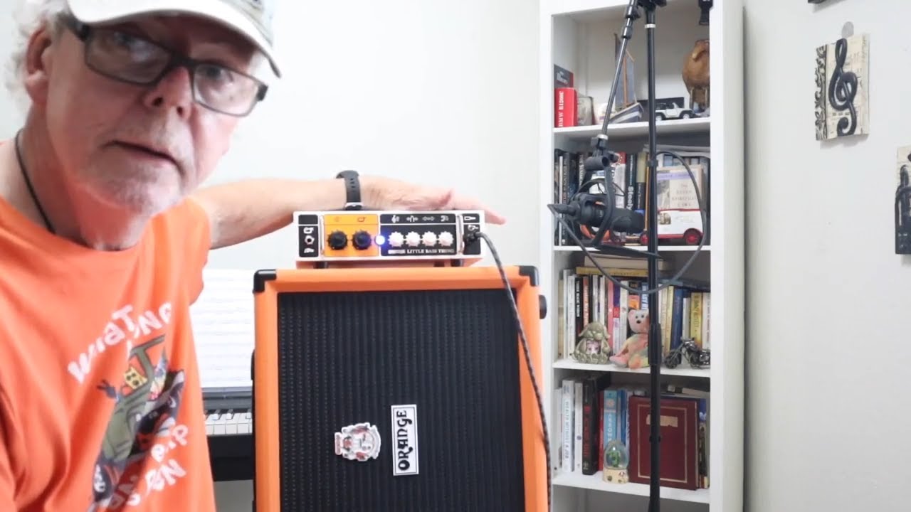 ORANGE LITTLE BASS THING AMP AND CAB