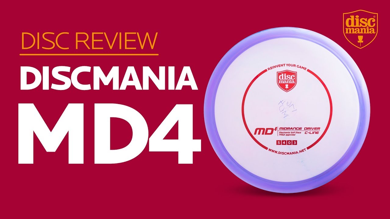 Discmania MD4 (Midrange Driver) Golf Disc Review