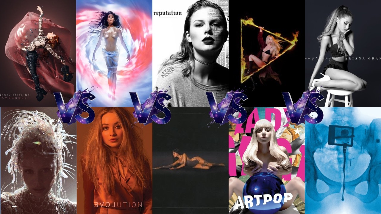 Album Battle : Brave Enough VS 143 VS Reputation VS DCP VS ME VS Virgin VS Evolution VS LS VS Artpop