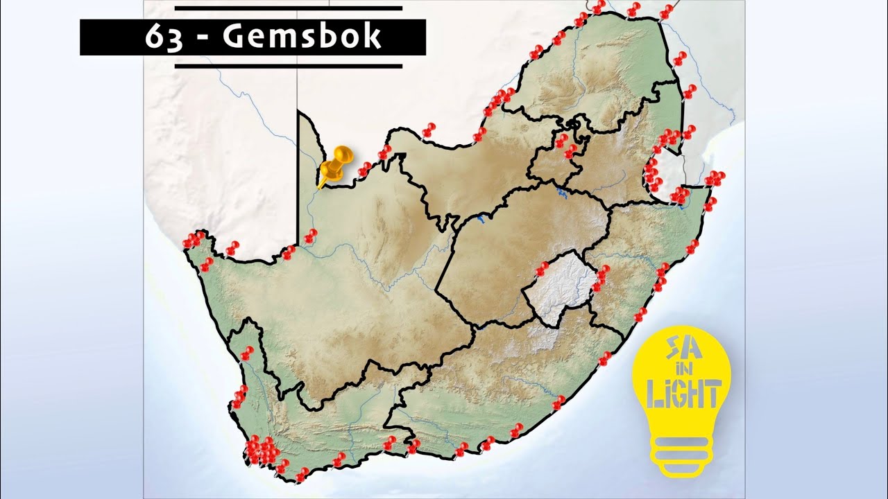 SA in Light: Gate 63 - Gemsbok Border Post - Botswana